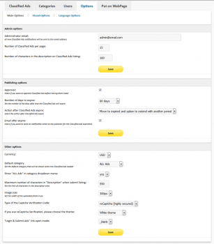 Visit Listing - Classified Ads Script PHP Classified Ads Script PHP - Screenshot 5