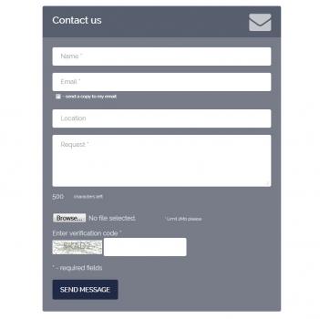 Contact Form PHP - Screenshot 1