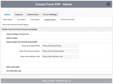 Contact Form PHP - Screenshot 5