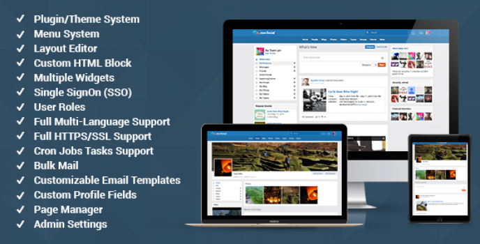 Visit Listing - mooSocial - PHP Social Network Script mooSocial - PHP Social Network Script - Screenshot 3