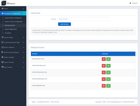Inout SiteSearch - Screenshot 3