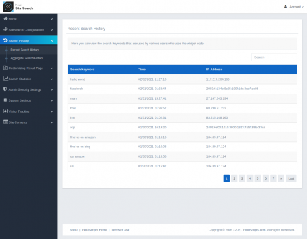 Inout SiteSearch - Screenshot 7