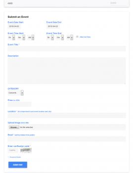 Visit Listing - Event Script PHP Event Script PHP - Screenshot 8