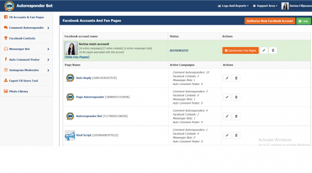 Visit Listing - Facebook Contest Module Facebook Contest Module - Screenshot 6