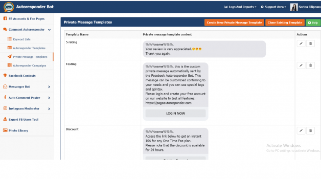 Visit Listing - Facebook Contest Module Facebook Contest Module - Screenshot 3