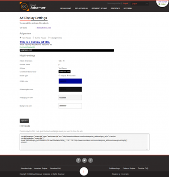 Visit Listing - Cost Per Impression (CPM) Ads (for Inout Adserver) Cost Per Impression (CPM) Ads (for Inout Adserver) - Screenshot 7
