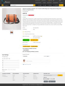 Inout Shopping Cart - Multi Vendor Edition - Screenshot 2