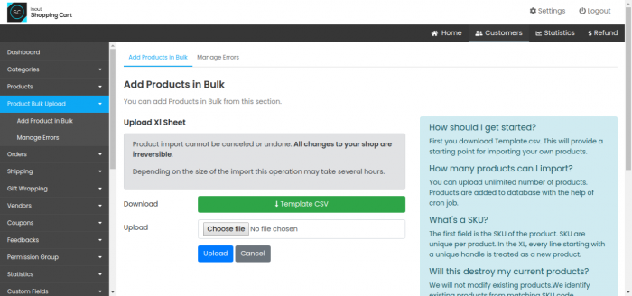 Inout Shopping Cart - Multi Vendor Edition - Screenshot 6