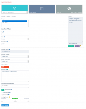 UltraSMSScript - The Ultimate Text Message & SMS Marketing Software Platform - Screenshot 1