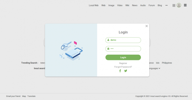 Visit Listing - Social Plugin (for Inout Search Engine) Social Plugin (for Inout Search Engine) - Screenshot 1