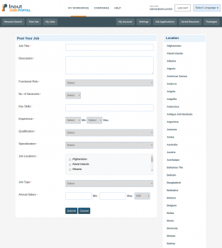 Inout Jobs Portal - Screenshot 4