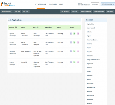Inout Jobs Portal - Screenshot 5