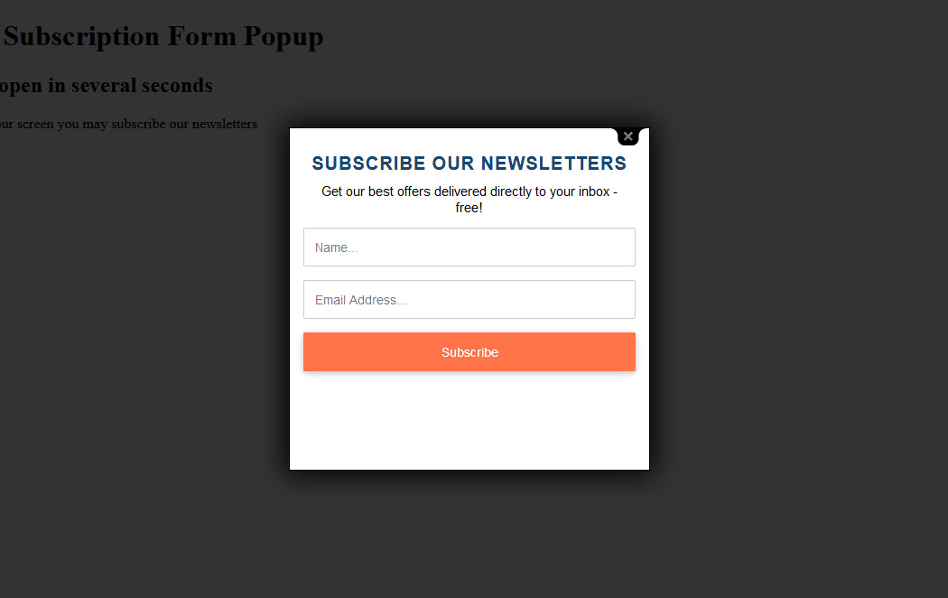 NewsLetter Script PHP - Screenshot 3