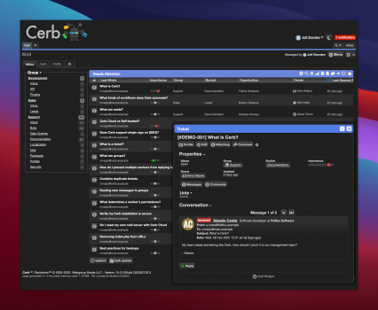 Cerb - Screenshot 2