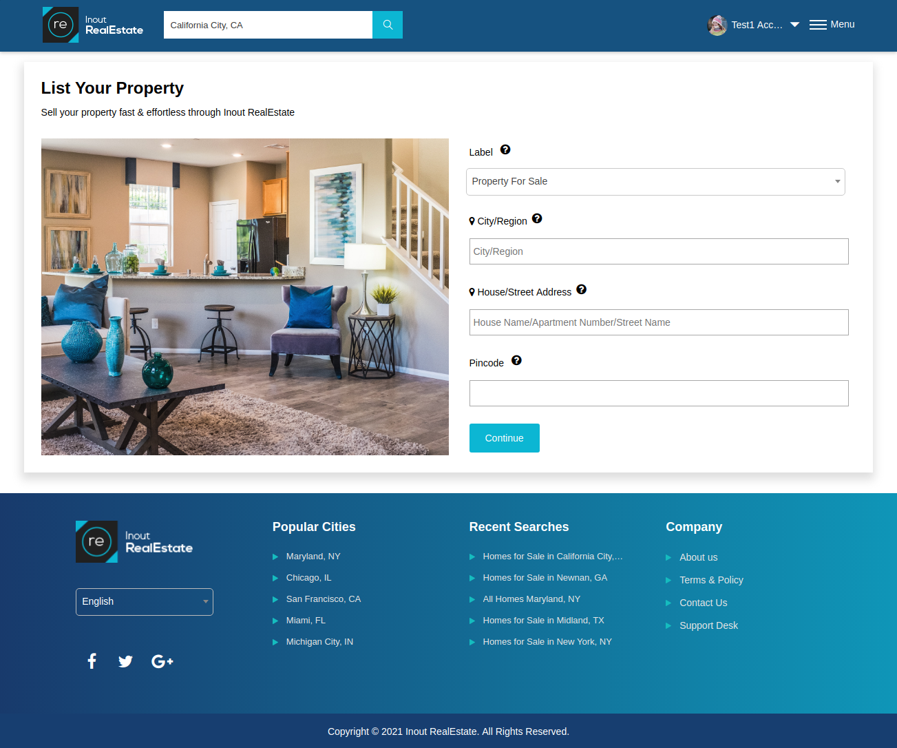 Real Estate Portal Usa