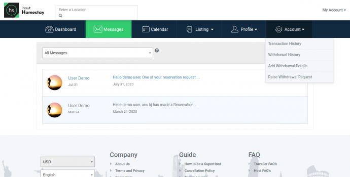 Visit Listing - Inout Homestay - Vacation & Space Rental Portal Script Inout Homestay - Vacation & Space Rental Portal Script - Screenshot 4
