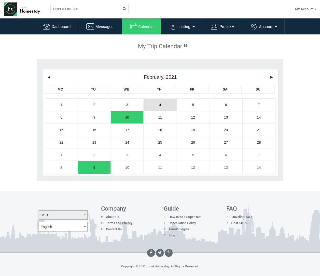 Inout Homestay - Vacation & Space Rental Portal Script - Screenshot 6