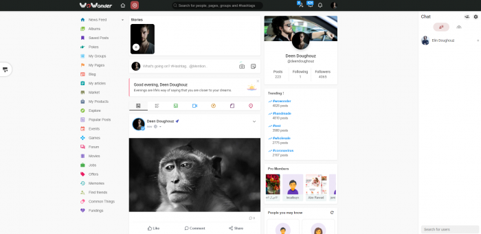 Visit Listing - WoWonder - The Ultimate PHP Social Network Platform WoWonder - The Ultimate PHP Social Network Platform - Screenshot 6