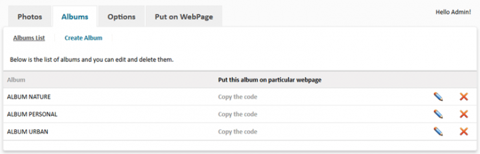 Visit Listing - Photo Gallery PHP Photo Gallery PHP - Screenshot 4