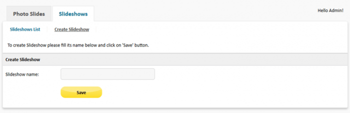 Visit Listing - Slideshow Script PHP Slideshow Script PHP - Screenshot 3