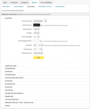 Design Blog PHP - Screenshot 6