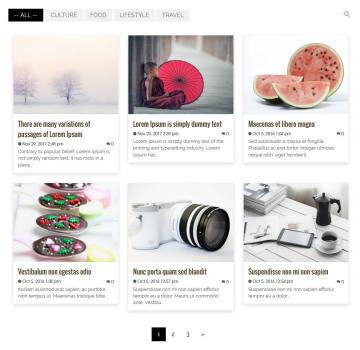 Design Blog PHP - Screenshot 1