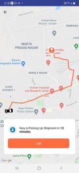 Visit Listing - Last Mile On-Demand Parcel Delivery System With Mobile Apps Last Mile On-Demand Parcel Delivery System With Mobile Apps - Screenshot 6