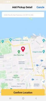 Visit Listing - Last Mile On-Demand Parcel Delivery System With Mobile Apps Last Mile On-Demand Parcel Delivery System With Mobile Apps - Screenshot 7