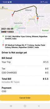 Visit Listing - Last Mile On-Demand Parcel Delivery System With Mobile Apps Last Mile On-Demand Parcel Delivery System With Mobile Apps - Screenshot 4