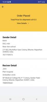 Visit Listing - Last Mile On-Demand Parcel Delivery System With Mobile Apps Last Mile On-Demand Parcel Delivery System With Mobile Apps - Screenshot 3