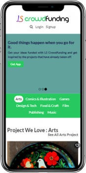 Visit Listing - Crowdfunding PHP Script - Logicspice Crowdfunding PHP Script - Logicspice - Screenshot 1