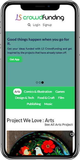 Crowdfunding PHP Script - Logicspice - Screenshot 1
