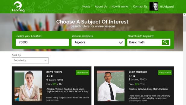 Visit Listing - E-Learning System Script - Logicspice E-Learning System Script - Logicspice - Screenshot 1