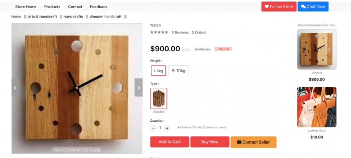 Visit Listing - Dealkart Ecommerce Script Portal Dealkart Ecommerce Script Portal - Screenshot 1