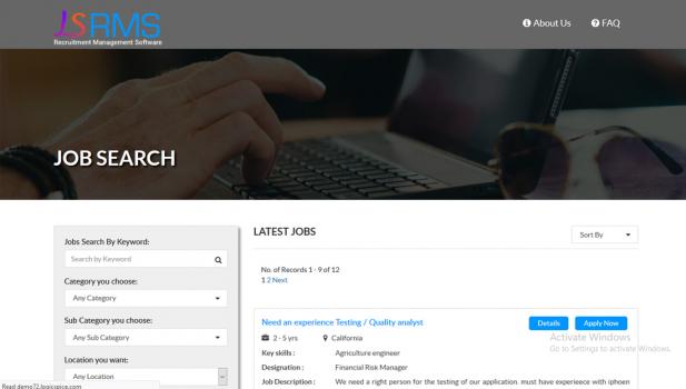 Recruitment Management Software and Applicant Tracking System - Screenshot 2