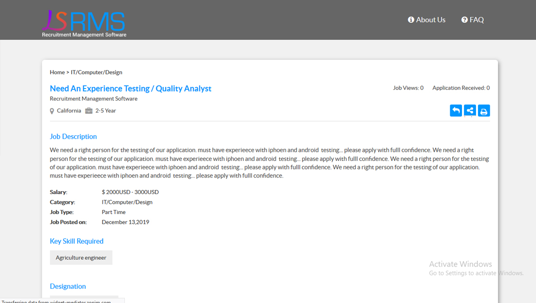 Recruitment Management Software and Applicant Tracking System - Screenshot 4
