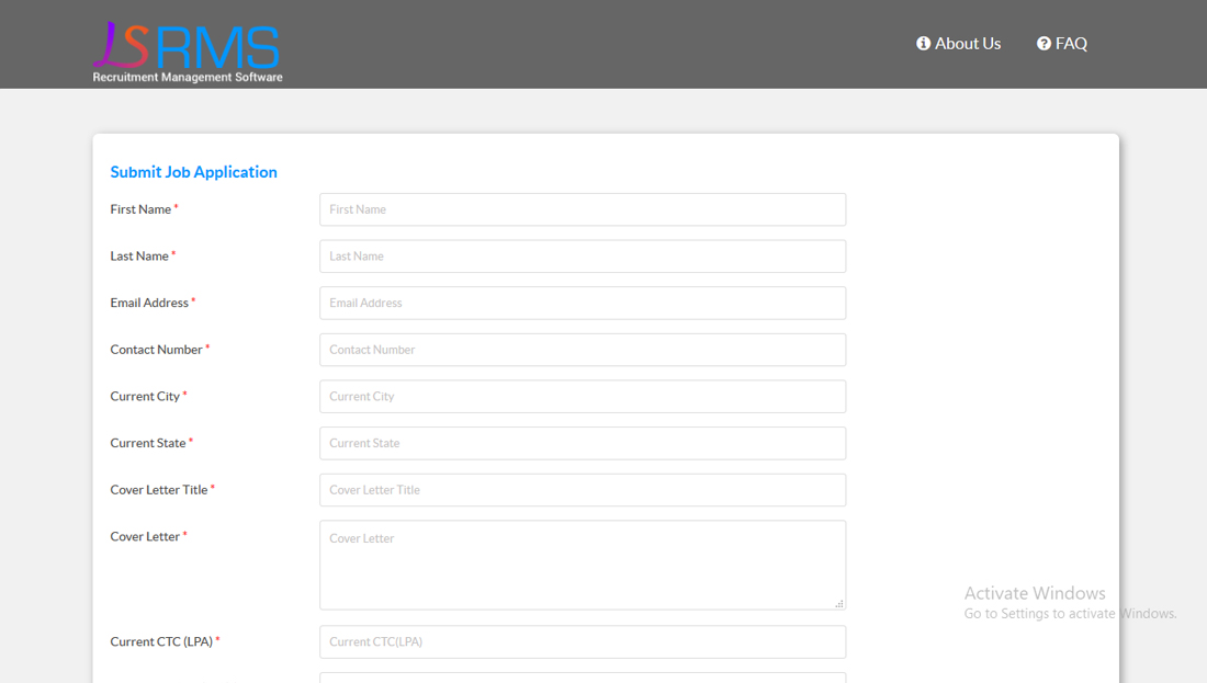 Recruitment Management Software and Applicant Tracking System - Screenshot 3