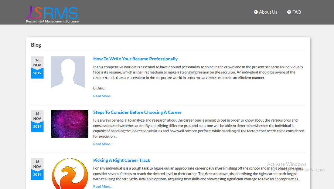 Recruitment Management Software and Applicant Tracking System - Screenshot 5