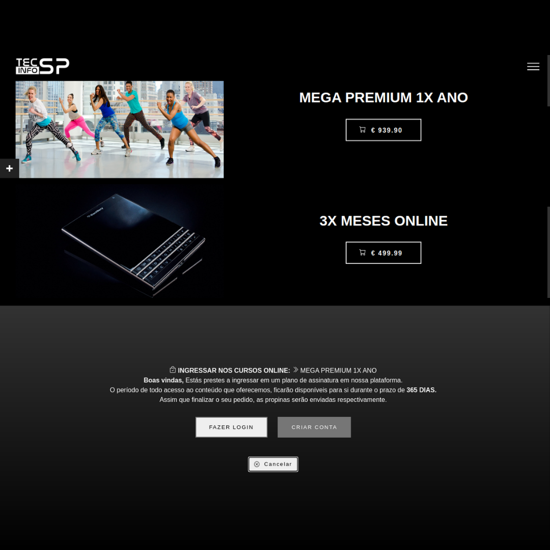 TEC SIS EAD 01 - STREAMING PHP WEB SYSTEM - Screenshot 3