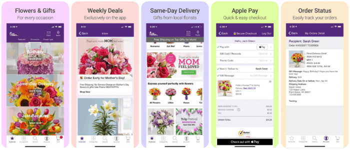 Bloom and Bunches with Uber Like App For Flower Delivery - Screenshot 1