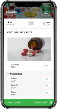Visit Listing - Uber For Pharmacy Delivery App Uber For Pharmacy Delivery App - Screenshot 1