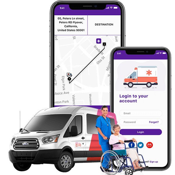 uber Health Clone - Screenshot 1