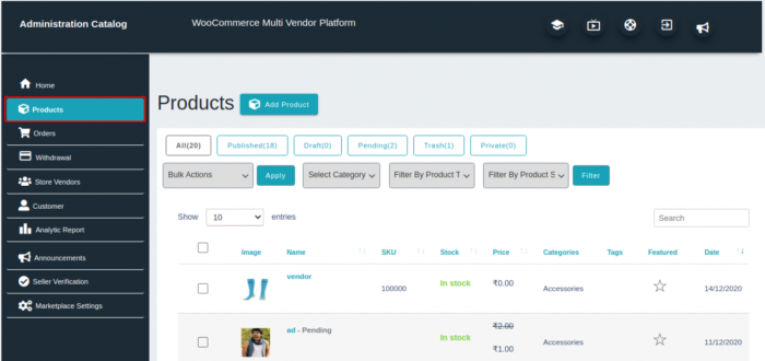 Visit Listing - BAZAAR- The Multi Vendor Marketplace for WooCommerce Lite BAZAAR- The Multi Vendor Marketplace for WooCommerce Lite - Screenshot 2
