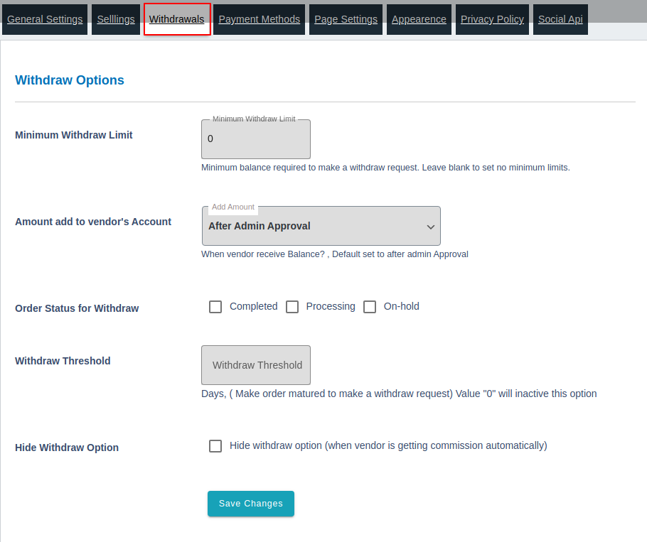 BAZAAR- The Multi Vendor Marketplace for WooCommerce Lite - Screenshot 14