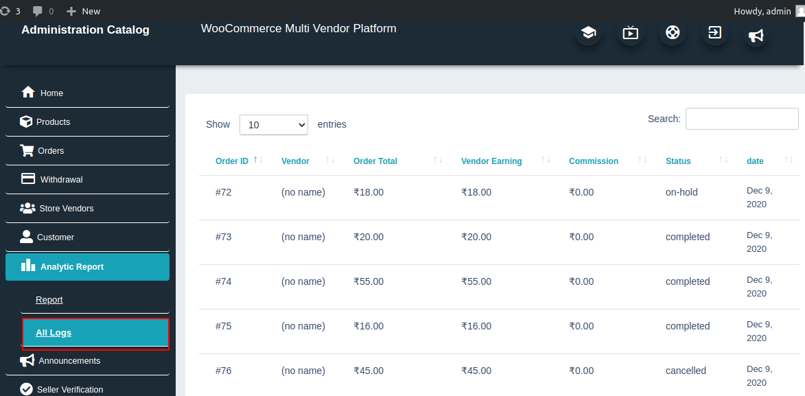 BAZAAR- The Multi Vendor Marketplace for WooCommerce Lite - Screenshot 9