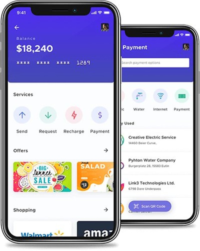 Mobile Wallet App Developer - Screenshot 1