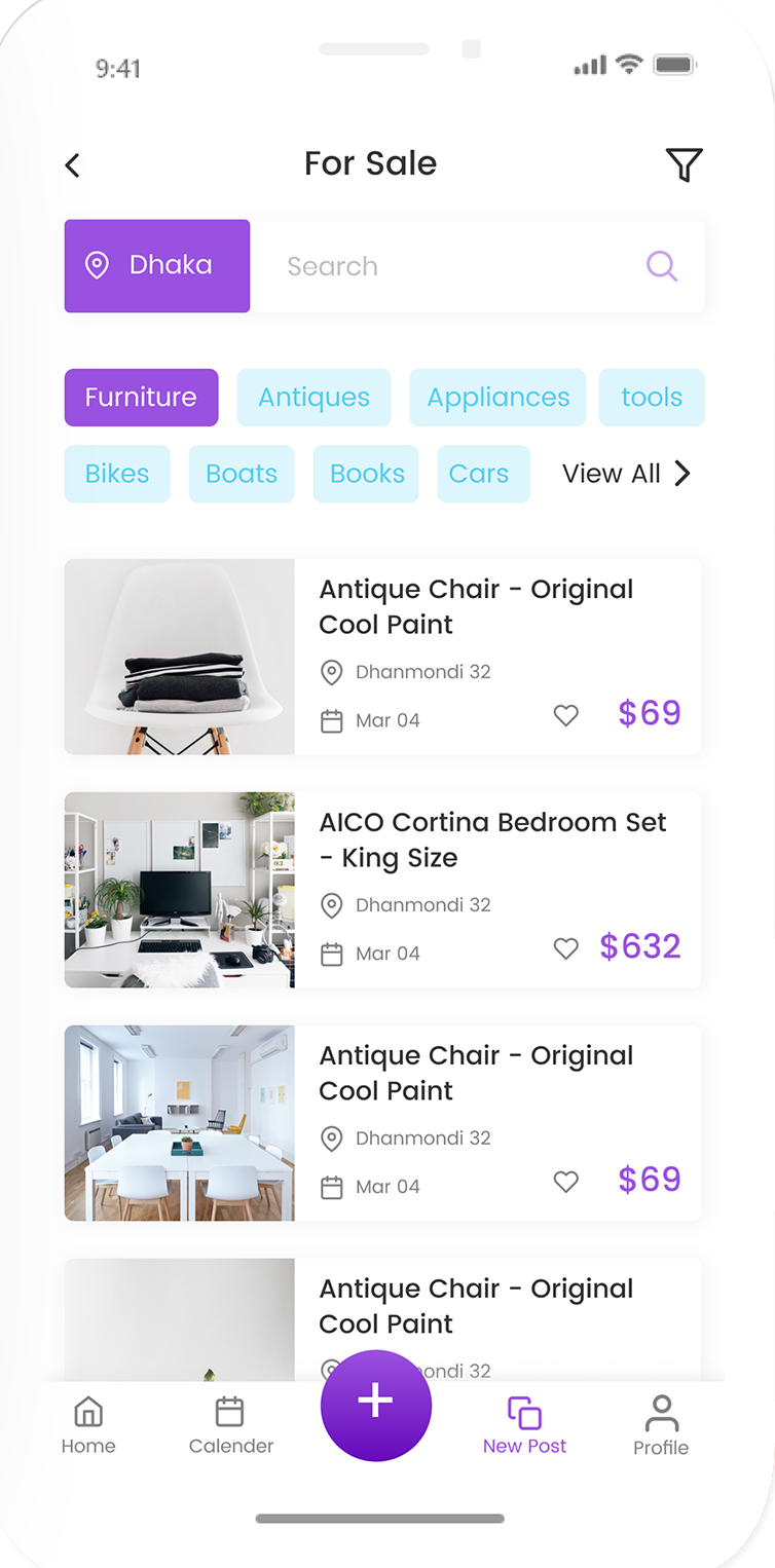 Olx Clone App Development - Screenshot 1