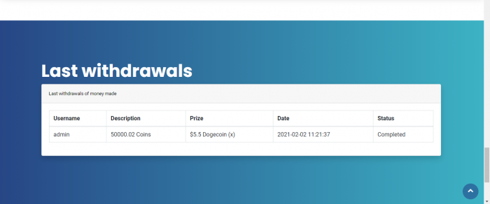 Hyip Fancy Rewards PHP Script Create your own investments game - Screenshot 2