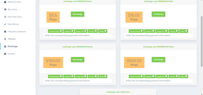 Hyip Fancy Rewards PHP Script Create your own investments game - Screenshot 14