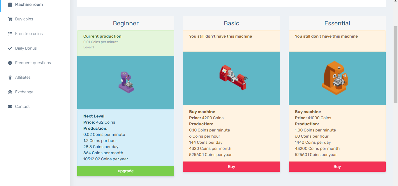 Hyip Fancy Rewards PHP Script Create your own investments game - Screenshot 7